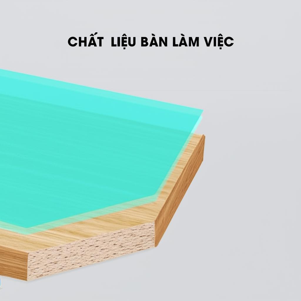 Chất liệu gỗ công nghiệp cao cấp, an toàn và bền bỉ