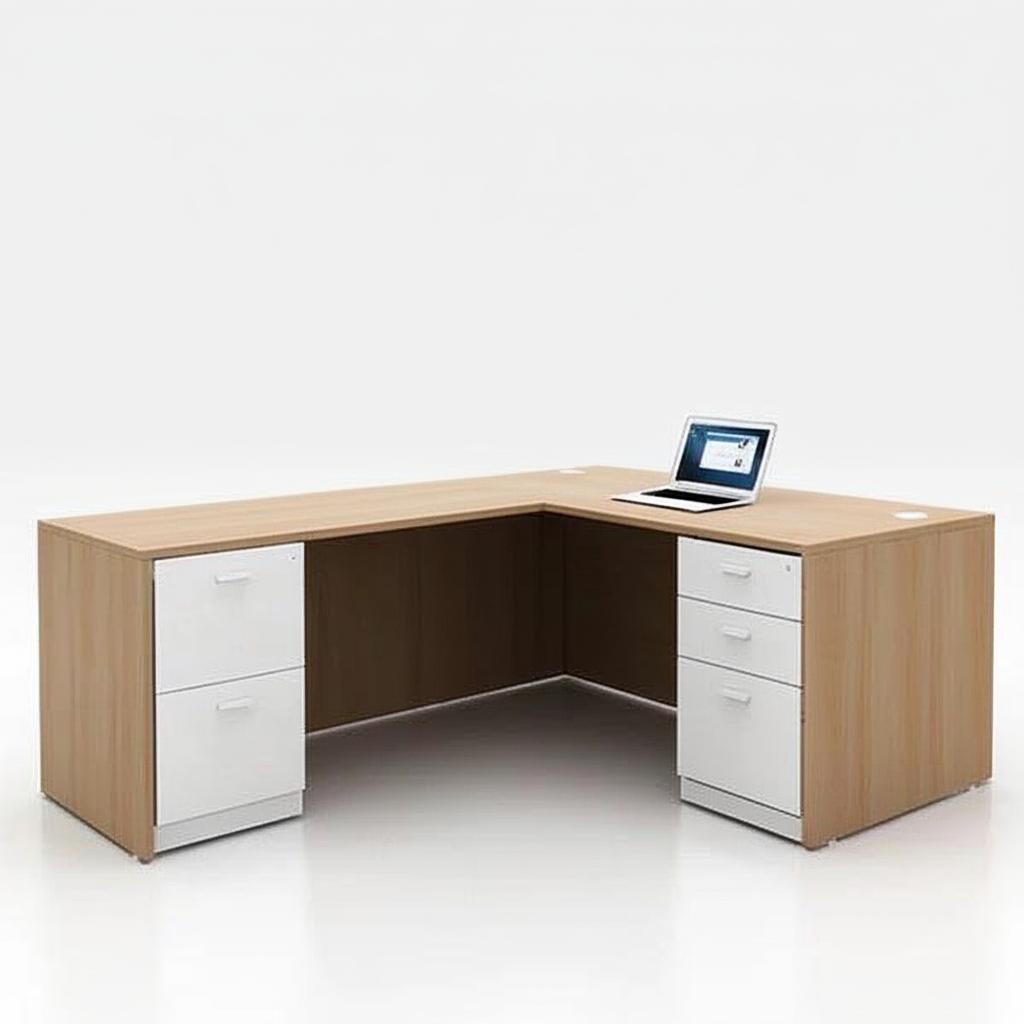 Kích thước chi tiết bàn làm việc BLV81V - Phù hợp mọi không gian