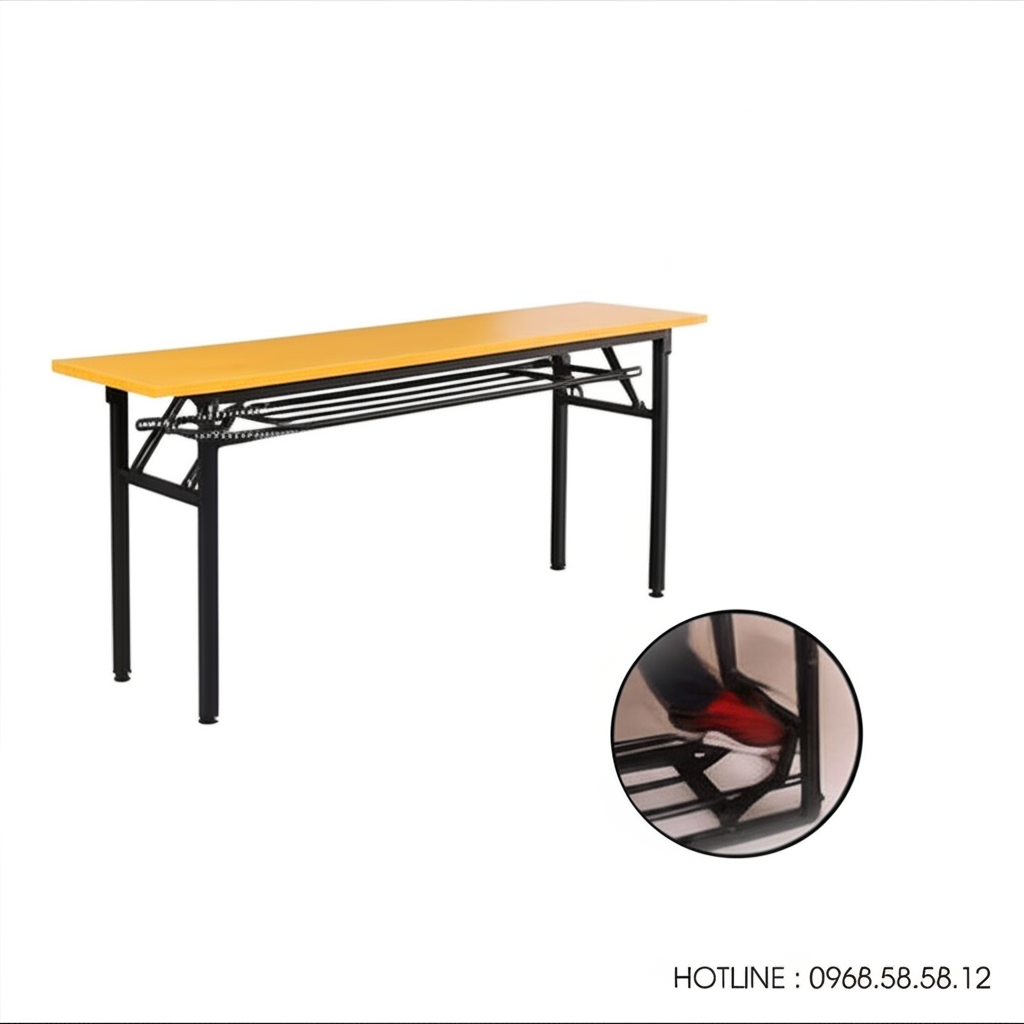 Bàn gấp có khay BCS10-D