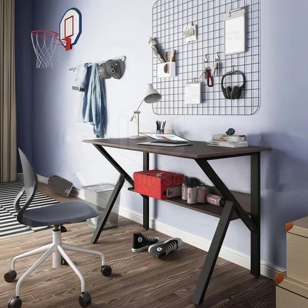 Bàn làm việc tại nhà chữ K độc đáo BLV56