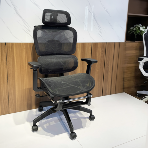 Ghế công thái học full đen LS-900D