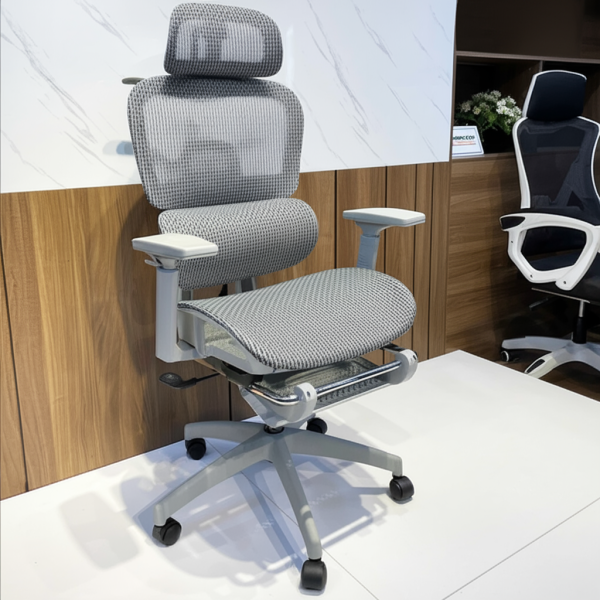 Ghế công thái học LS-900B mắt to