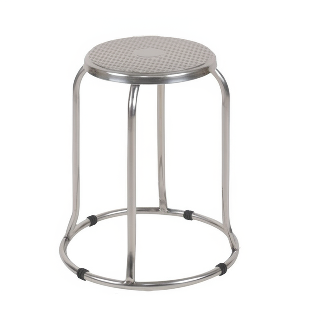 Ghế đôn inox GD04 - Thiết kế tối giản, sang trọng