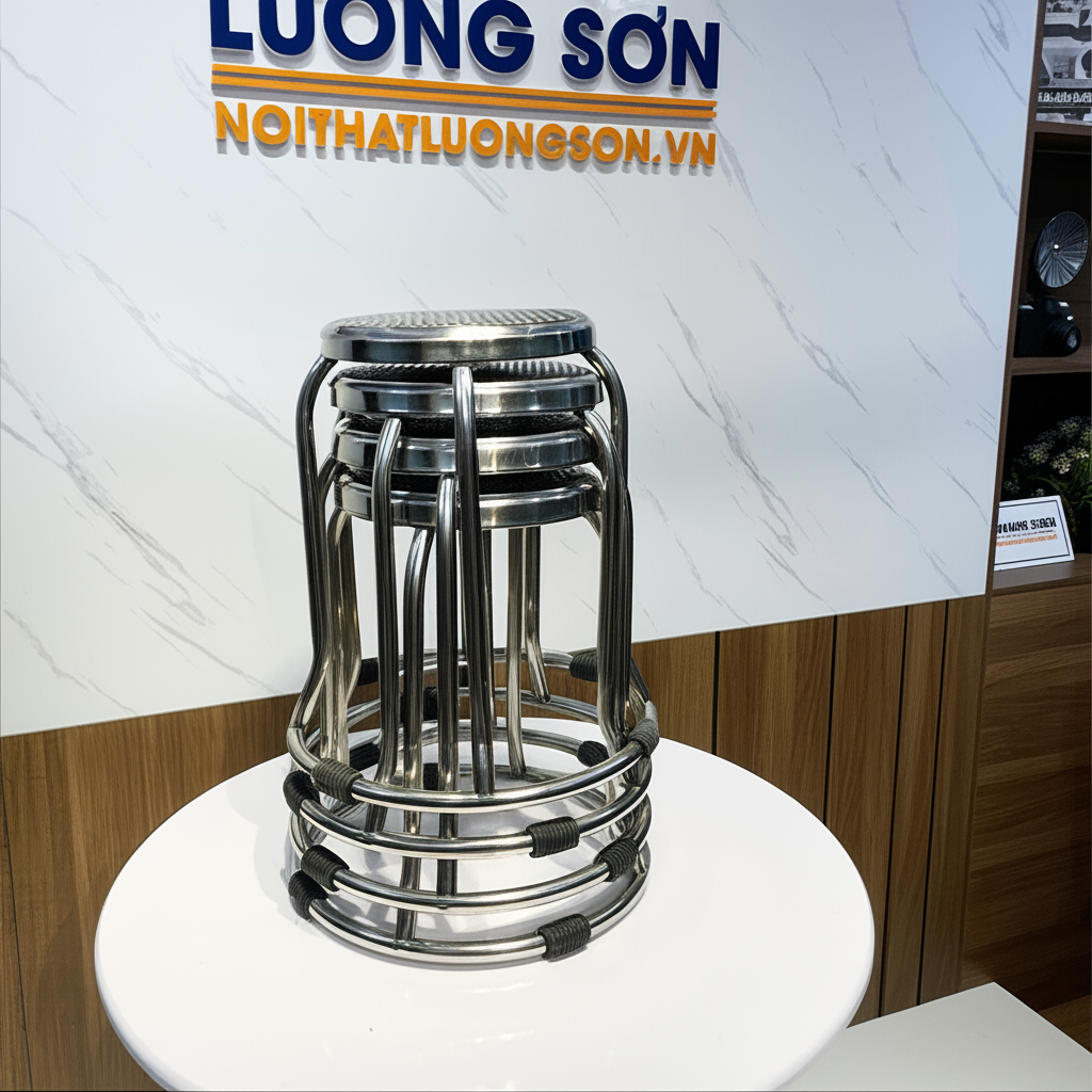 Ghế đôn GD04 trong không gian sống thực tế - tinh tế và tiện dụng