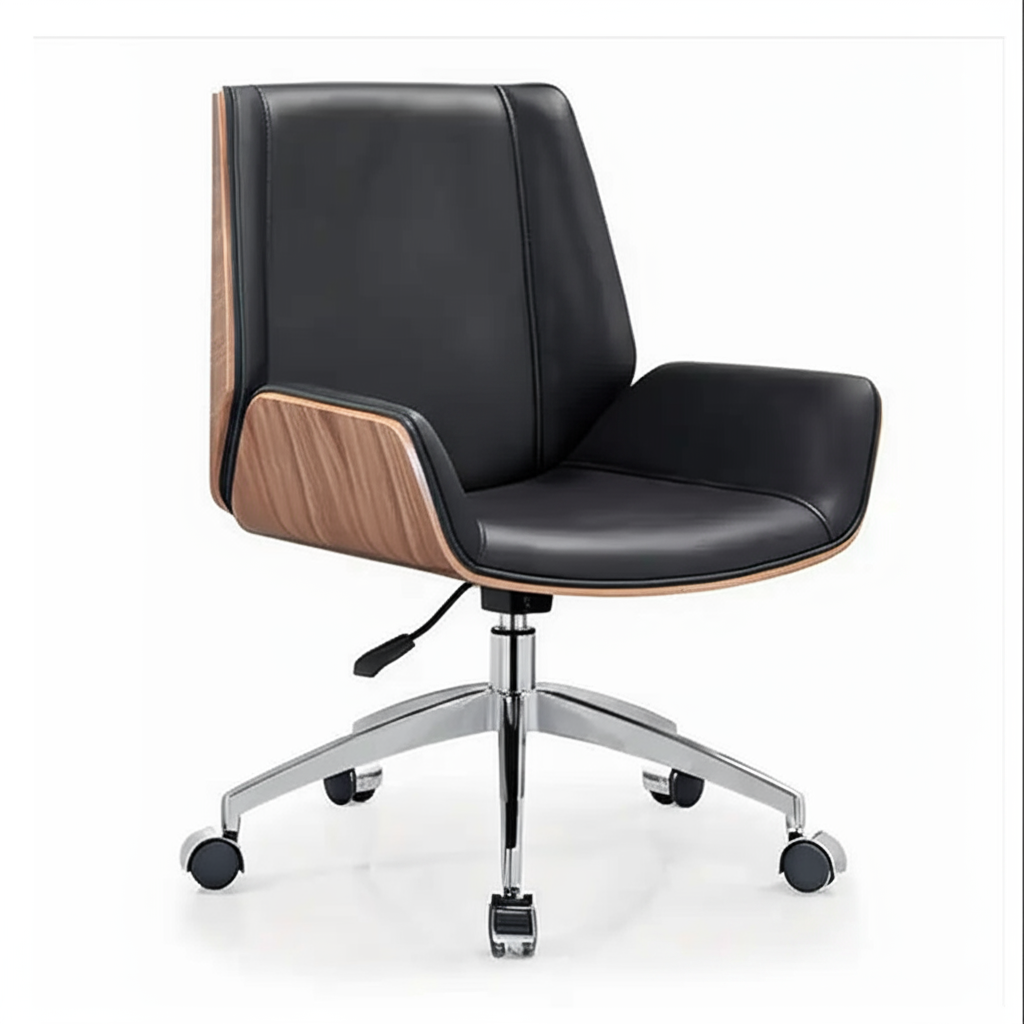 Ghế phòng giám đốc D540 chân xoay - Hình 3