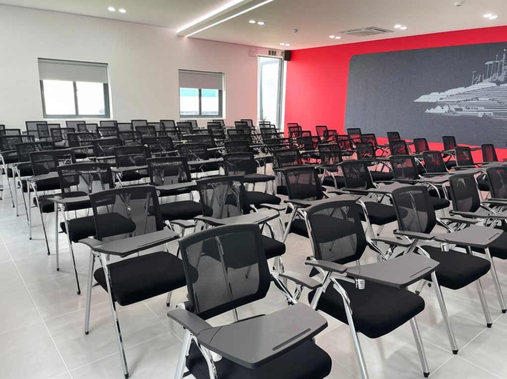 Ghế training chân inox G8163 - Thiết kế tinh tế, ngồi là mê