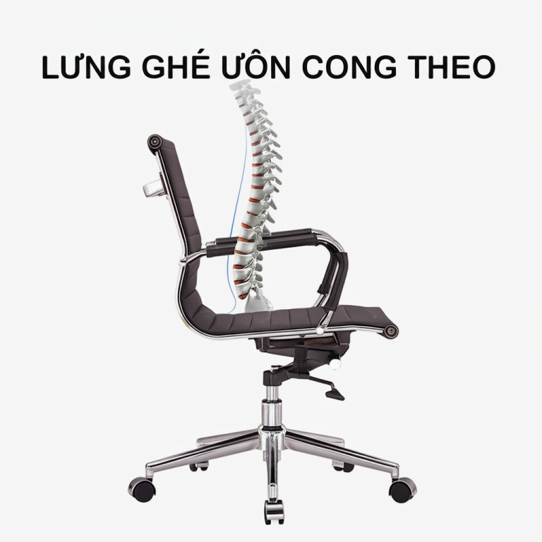 edit ghe xoay da lung trung mau den G2007 9