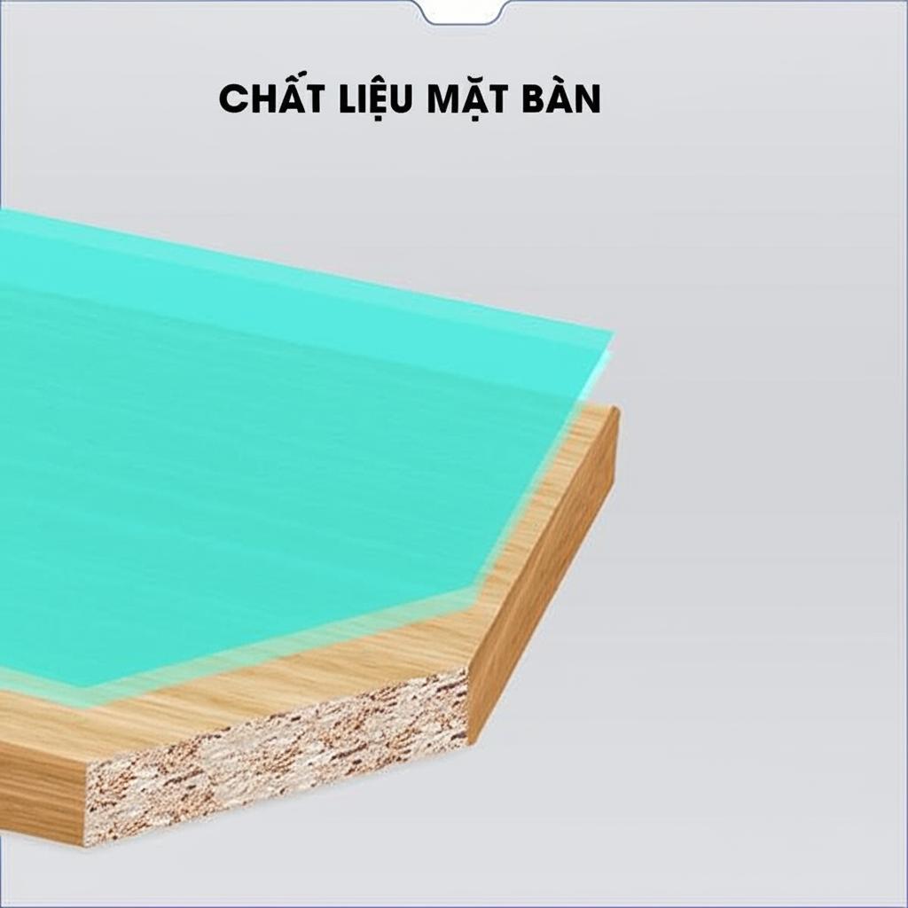 Bàn giám đốc Oval chữ L BGD56-D