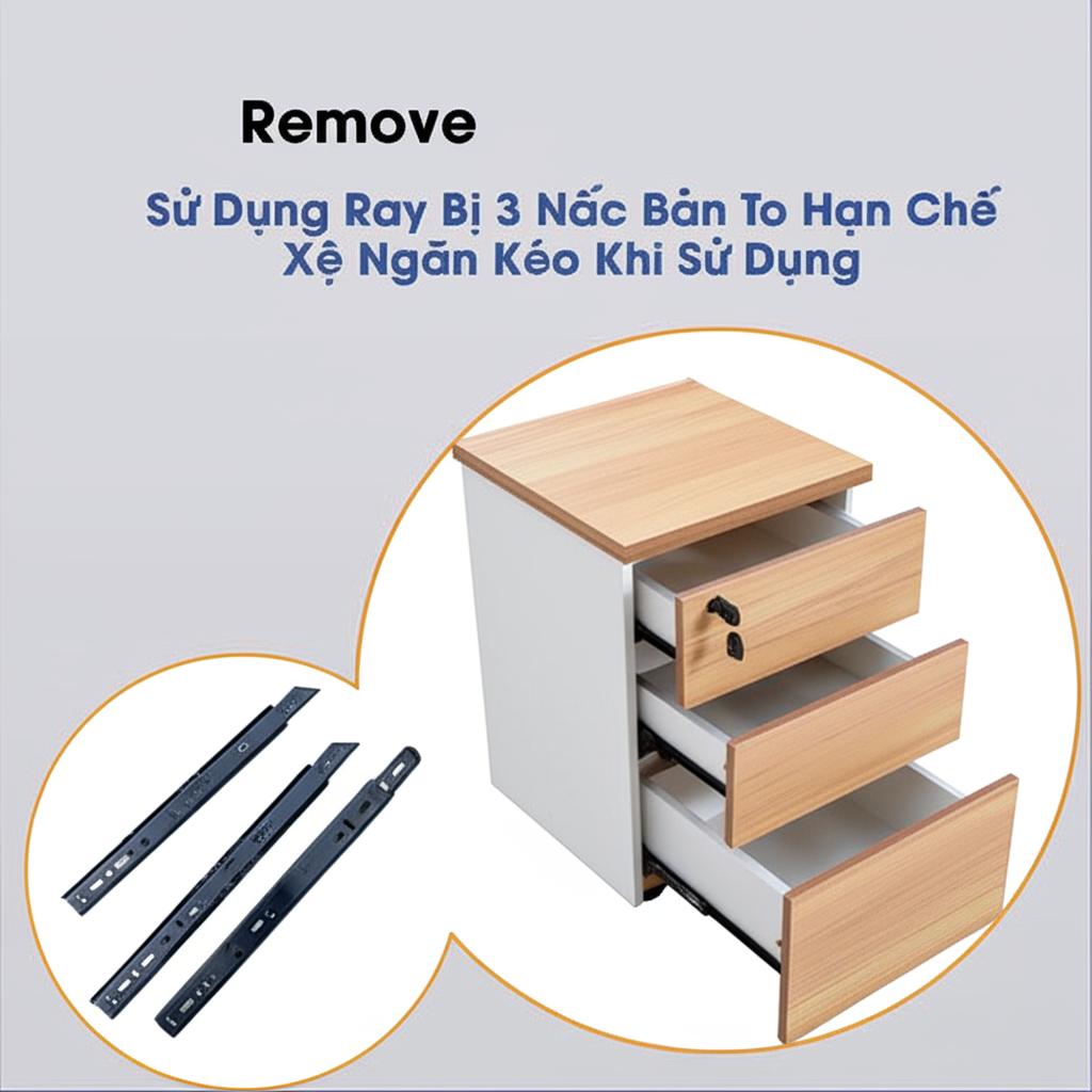 Hộc Di Động Văn Phòng HT15T