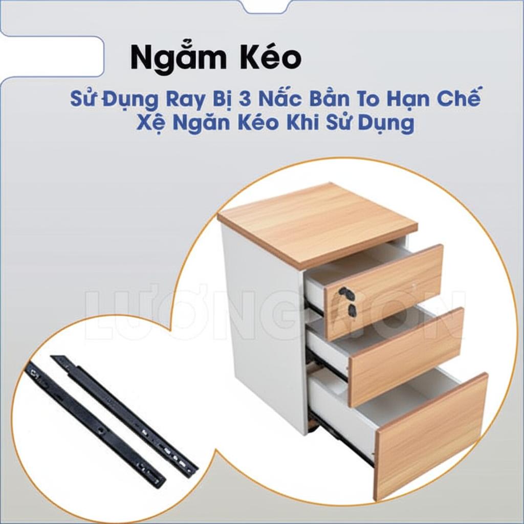 Hộc tủ di động HT16T
