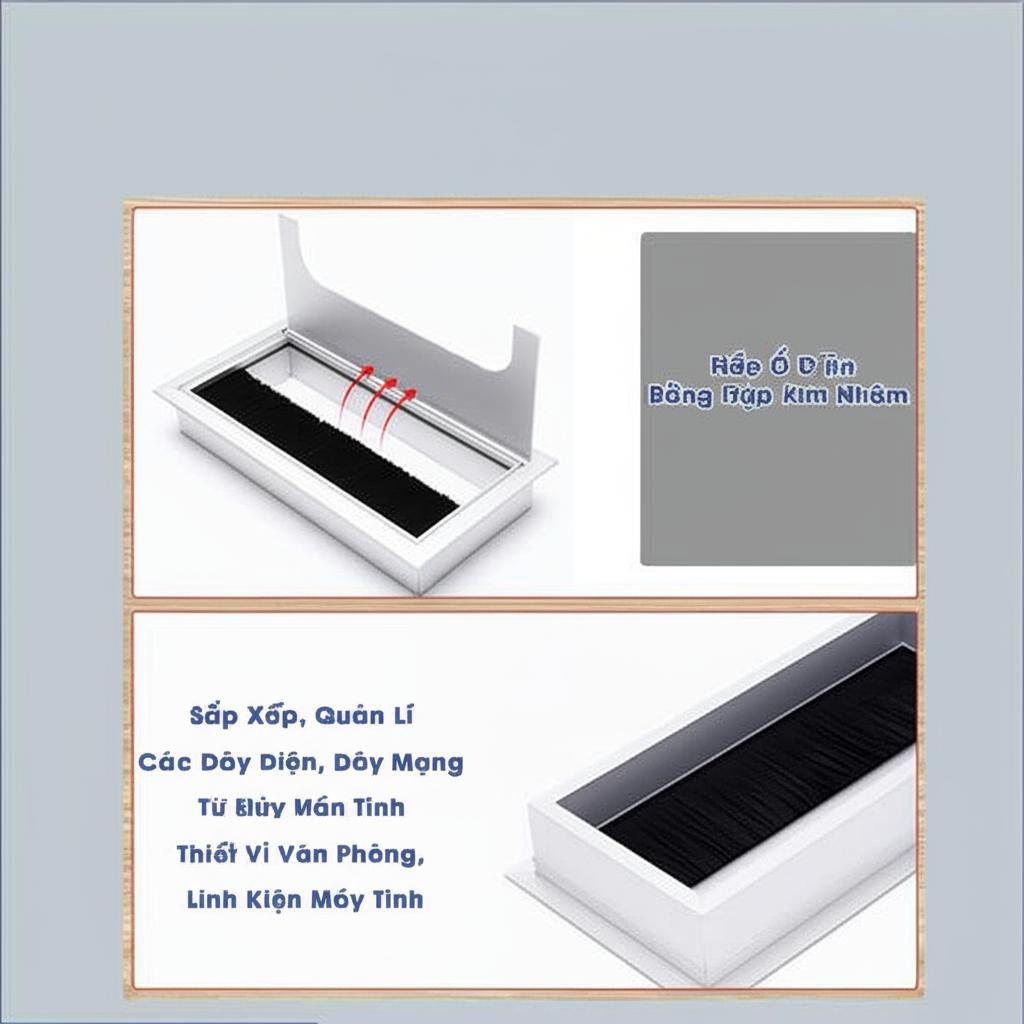 Chi tiết chân bàn họp IMA 2m8