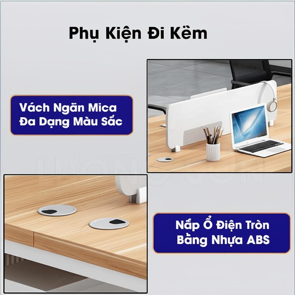 Khung sắt sơn tĩnh điện chắc chắn của bàn Etovi CB1124
