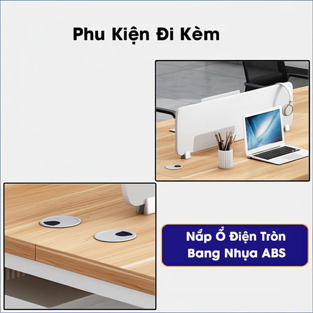 Góc làm việc gọn gàng với bàn CB1112