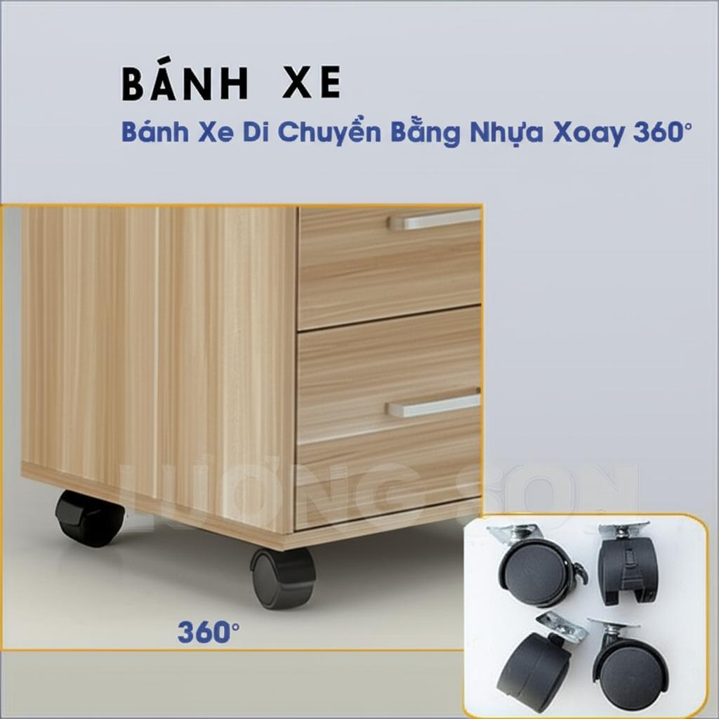 Hộc di động văn phòng HT15N