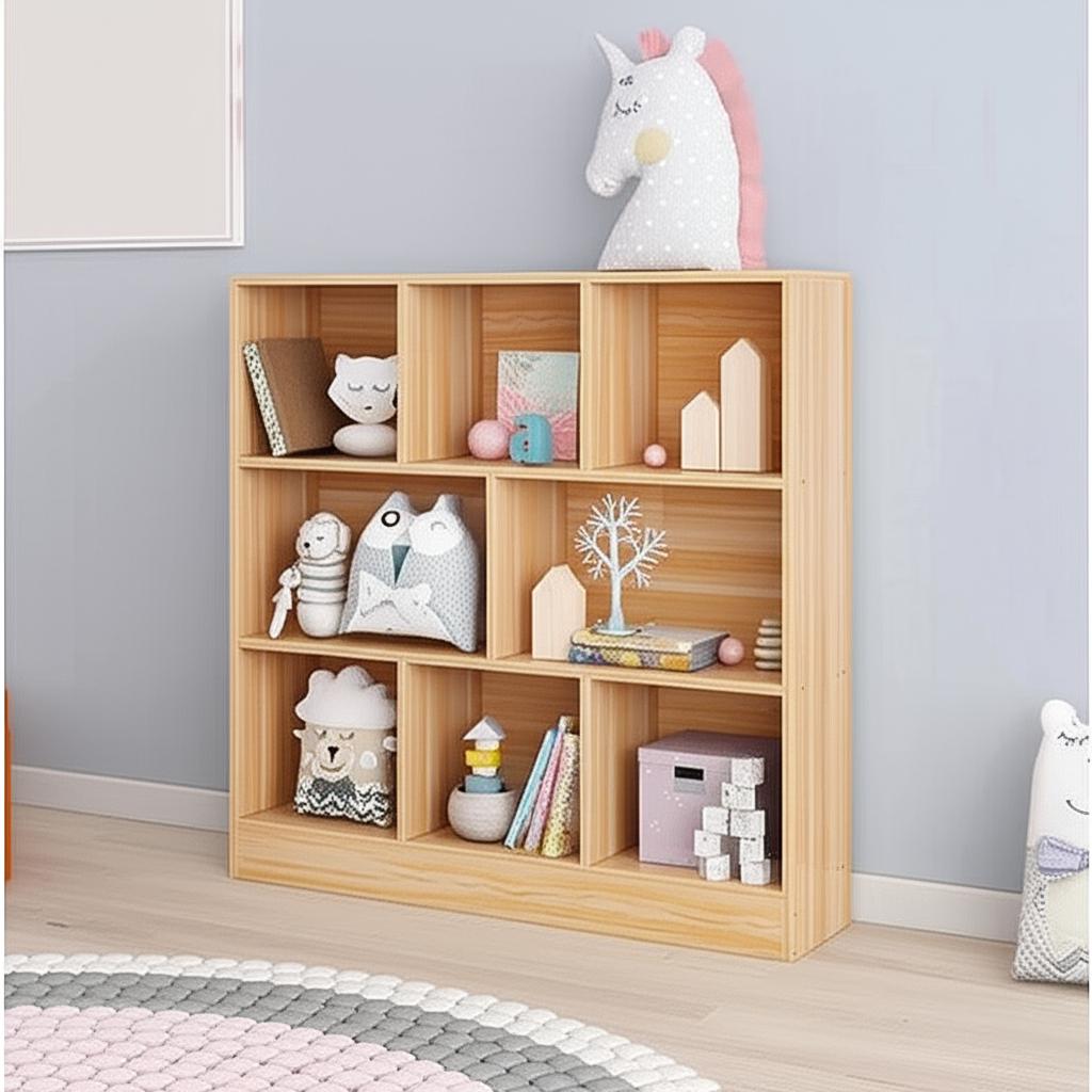 Giá sách gỗ hiện đại GS01