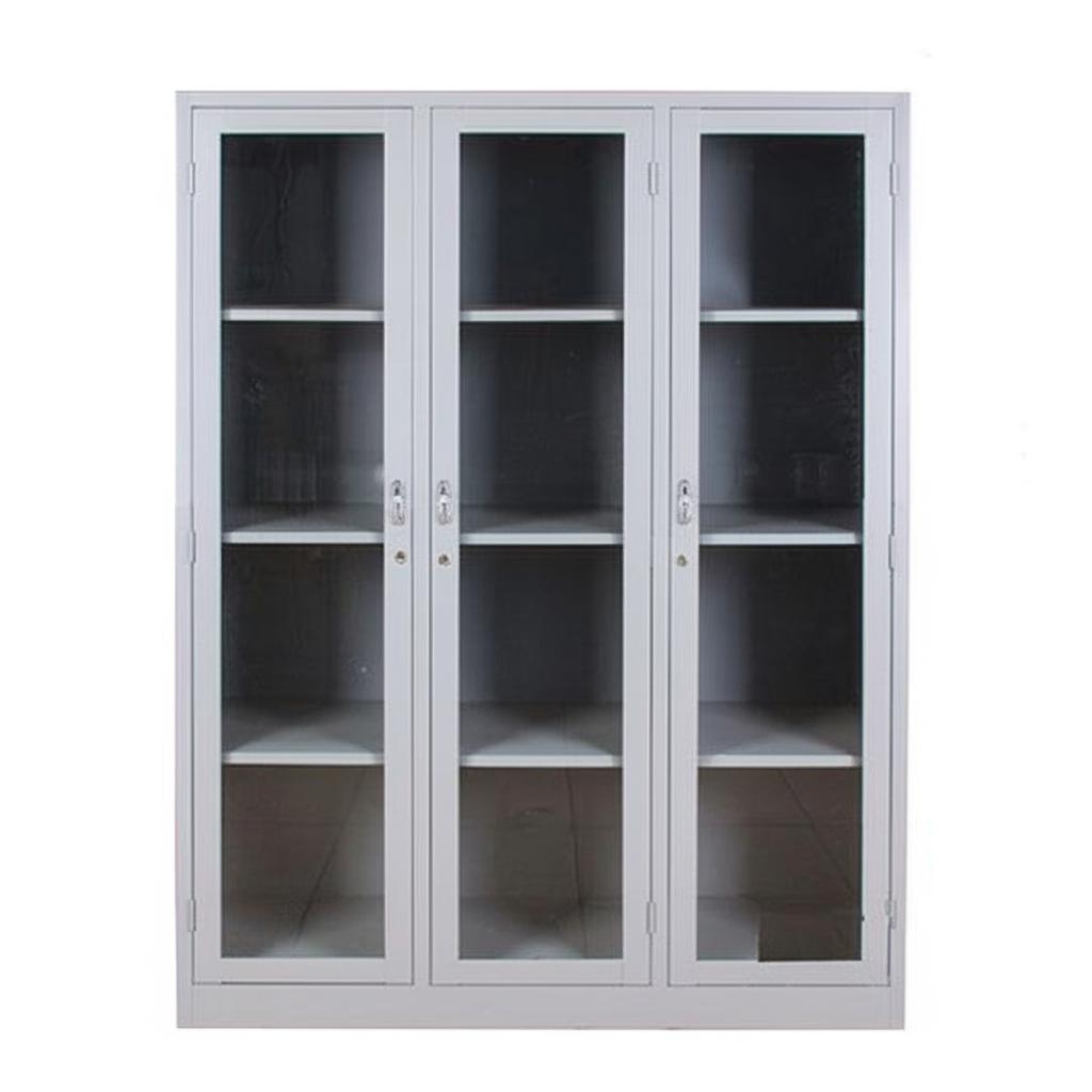 Tủ sắt tài liệu 3 cánh kính TS20