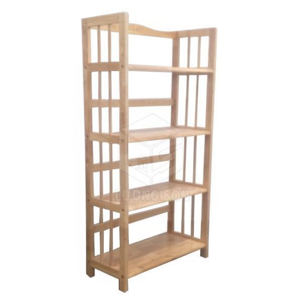Kệ gỗ cao su 4 tầng – KG02