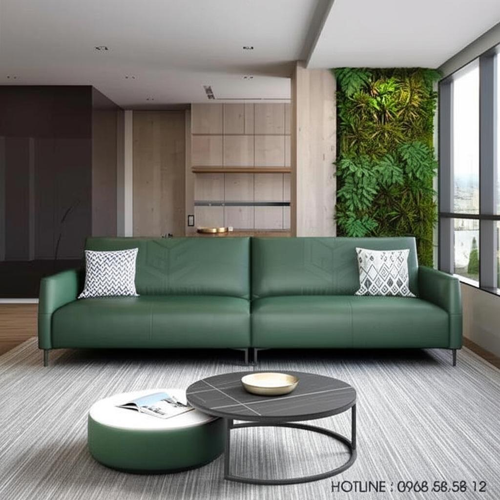 Sofa văng da cao cấp Etovi - Mã SFD41