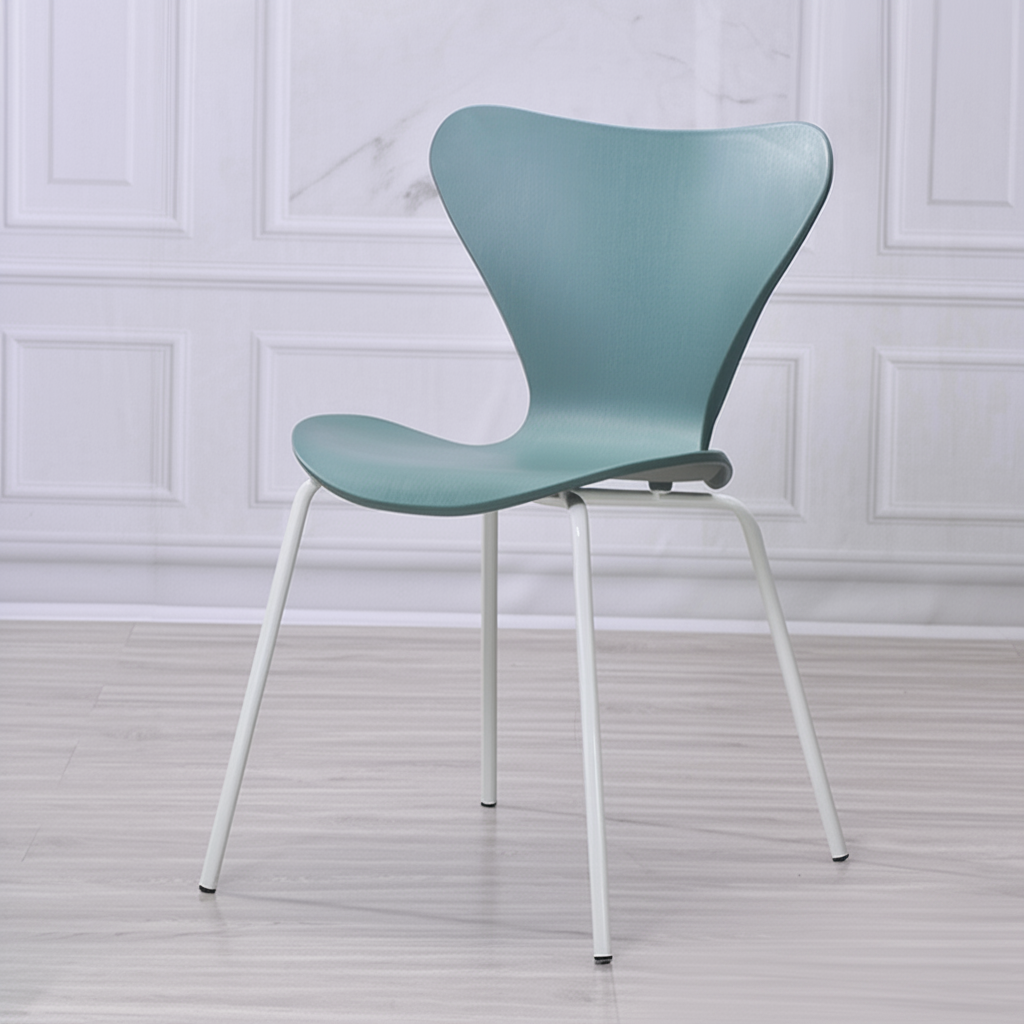 Ghế thiên nga GND16 phối cảnh phòng khách hiện đại