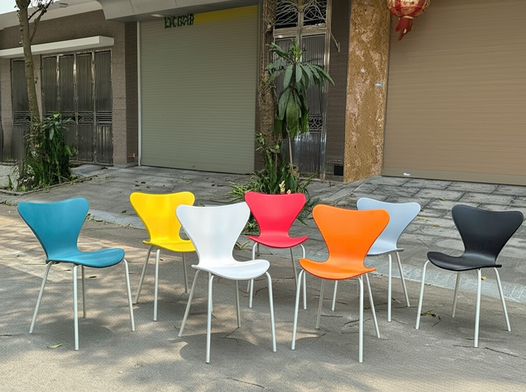 Ghế thiên nga GND16 - chi tiết lưng ghế