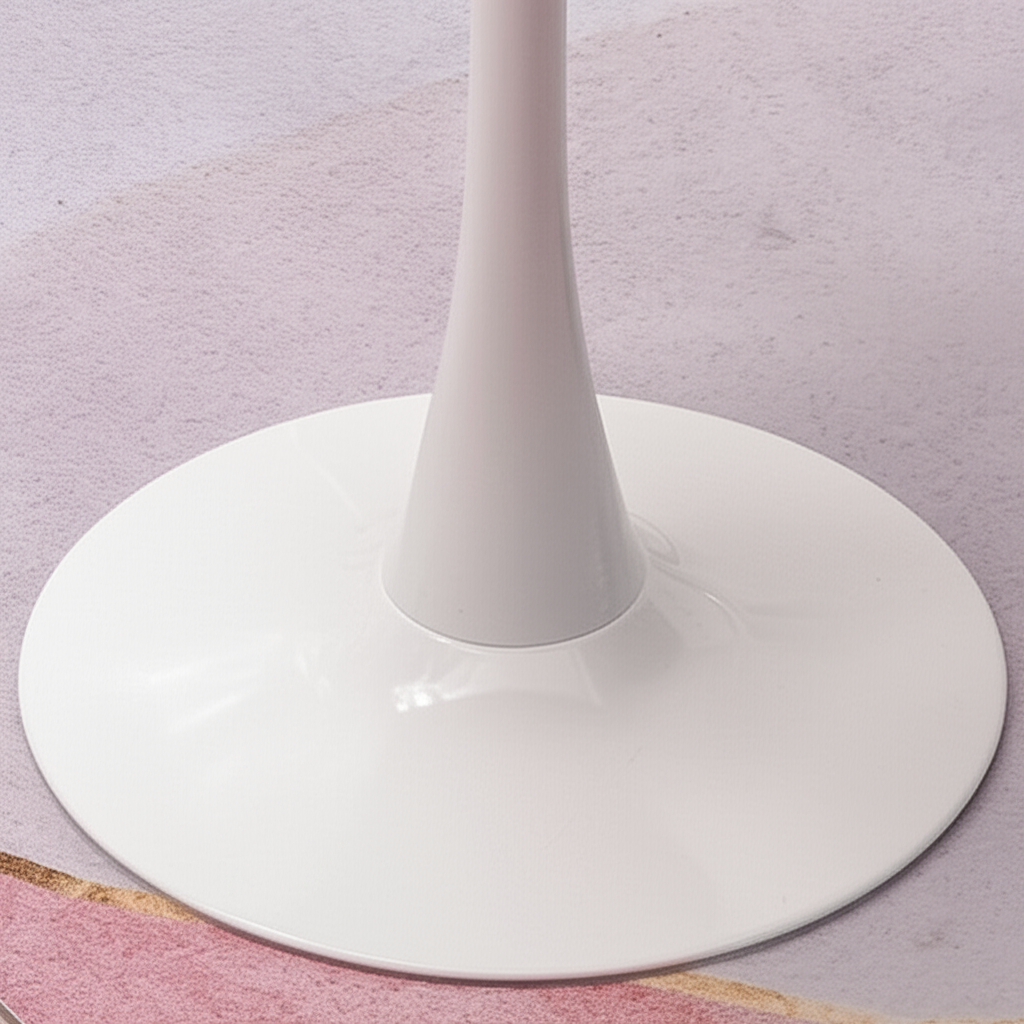 Bàn Tulip mặt giả đá D80 BCF03