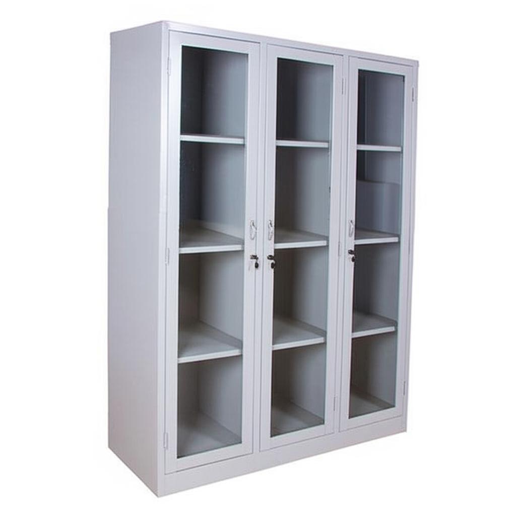 Tủ sắt tài liệu 3 cánh kính TS20