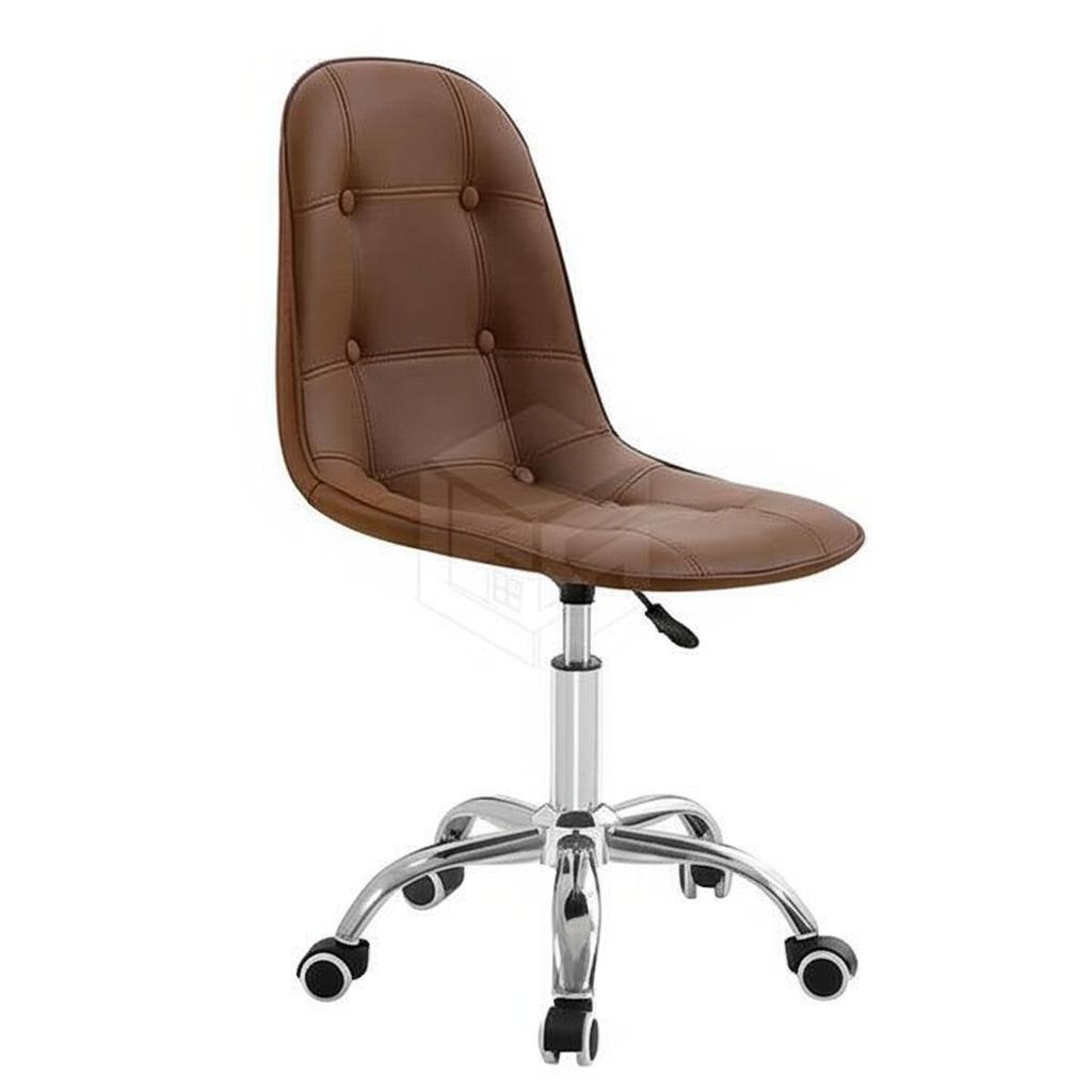 Ghế Eames đệm cúc chân xoay XJ4