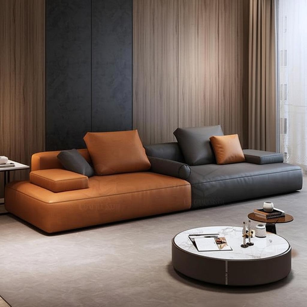 Bộ sofa da cao cấp Etovi - SFD40