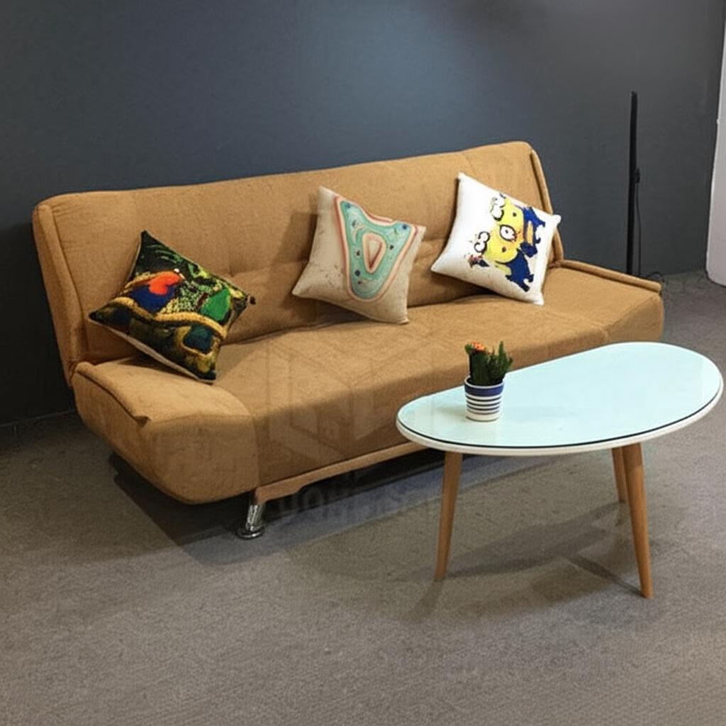 Sofa giường một lớp màu vàng SFB01-V