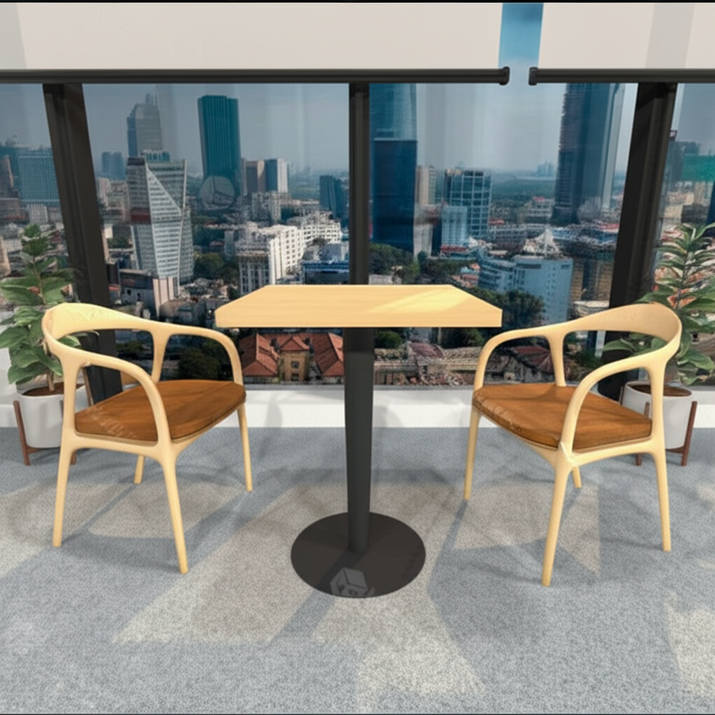 Bàn Cafe Mặt Vuông 60×60 BCF27