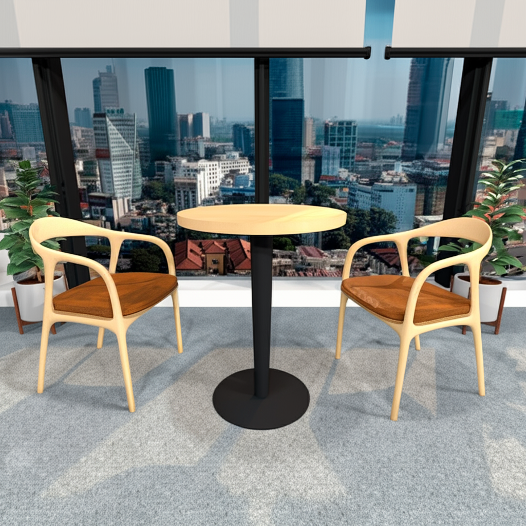 Bàn Cafe Mặt Tròn D60 BCF28