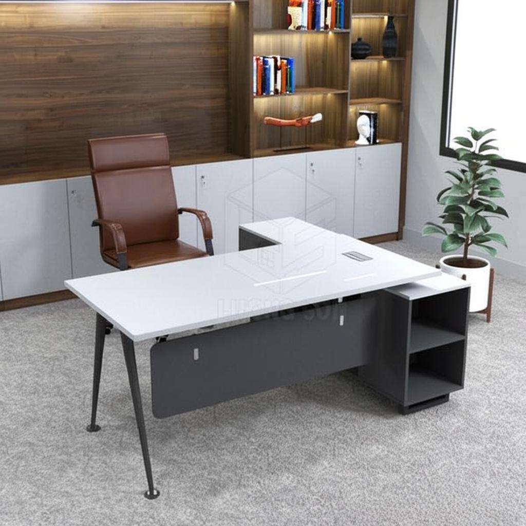 Bàn giám đốc C-Style chữ L BGD58T