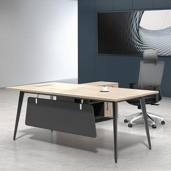 Bàn giám đốc chân đa giác IMA 1m6 BGD68-D