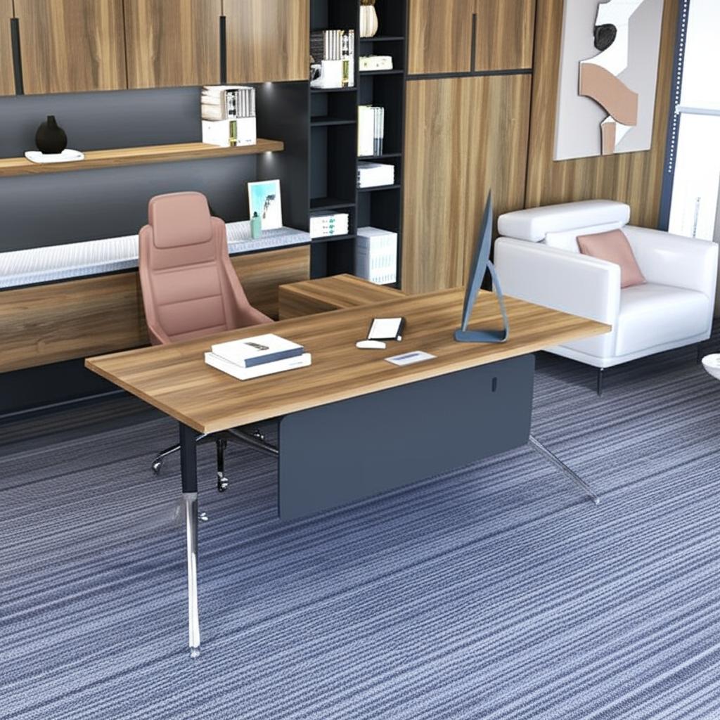 Bàn giám đốc chân Iris BGD67N