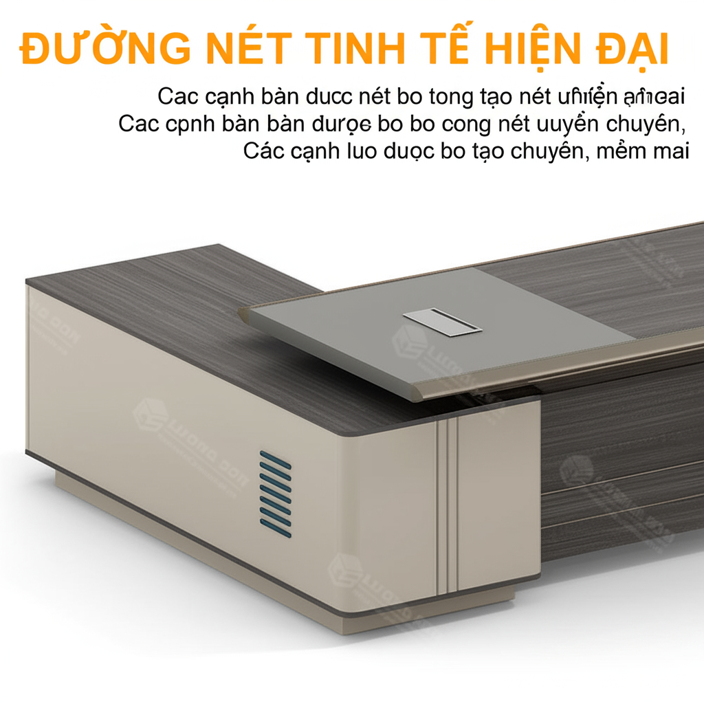 Bàn giám đốc nhập khẩu Galaxy 2m8 B910-2820