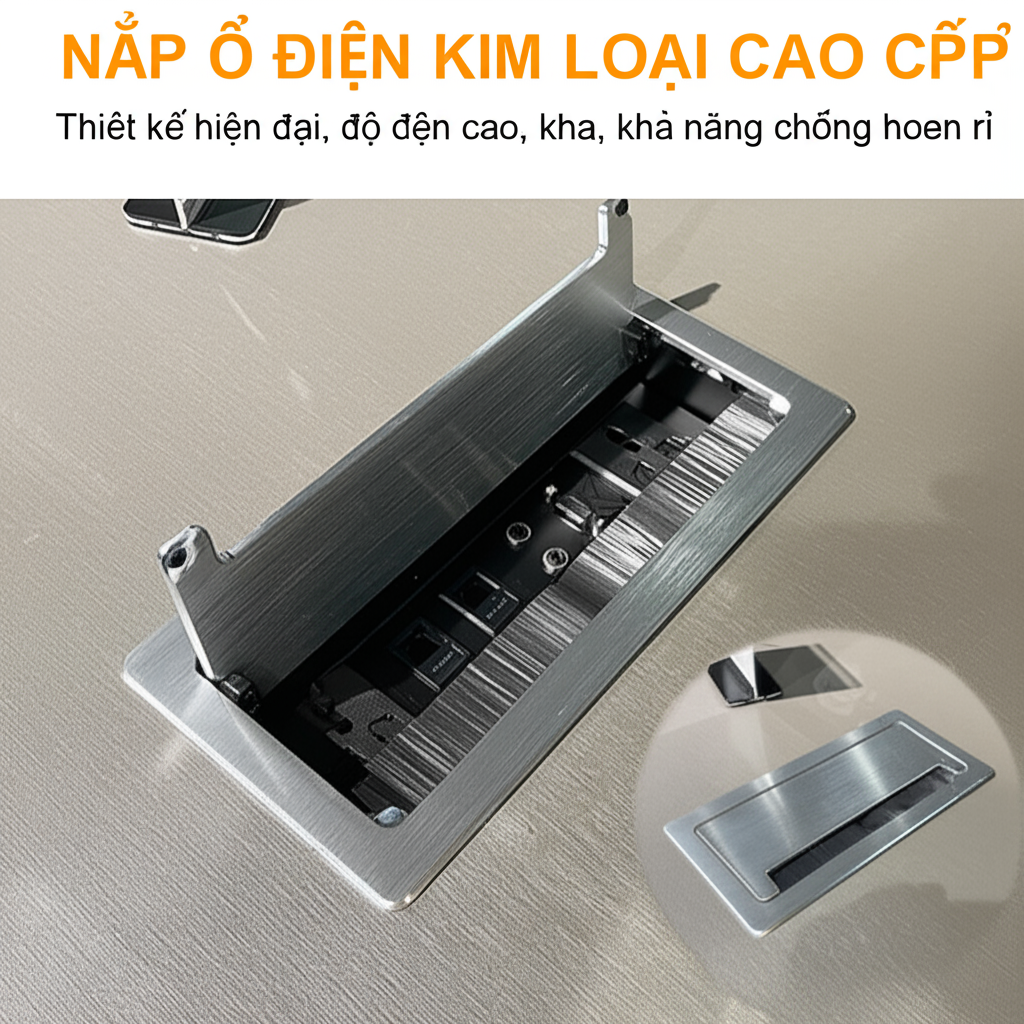 Bàn giám đốc nhập khẩu Galaxy 2m8 B910-2820
