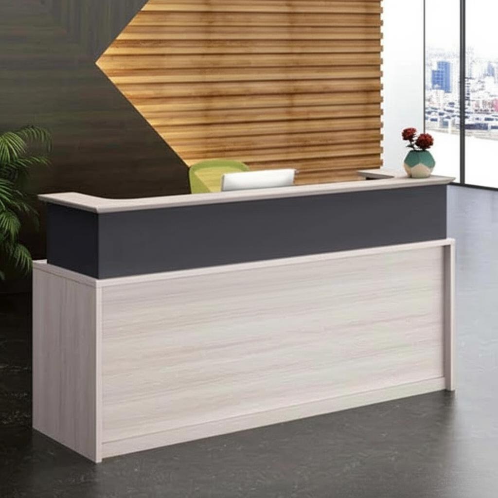 Bàn lễ tân 2m BLT11 - Thiết kế tối ưu, nâng tầm không gian tiếp đón chuyên nghiệp