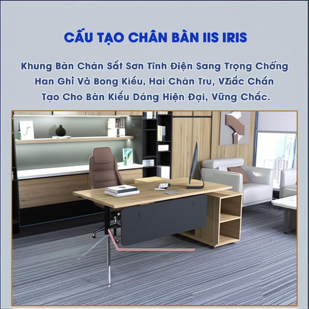 Cấu tạo chân bàn BGD66V