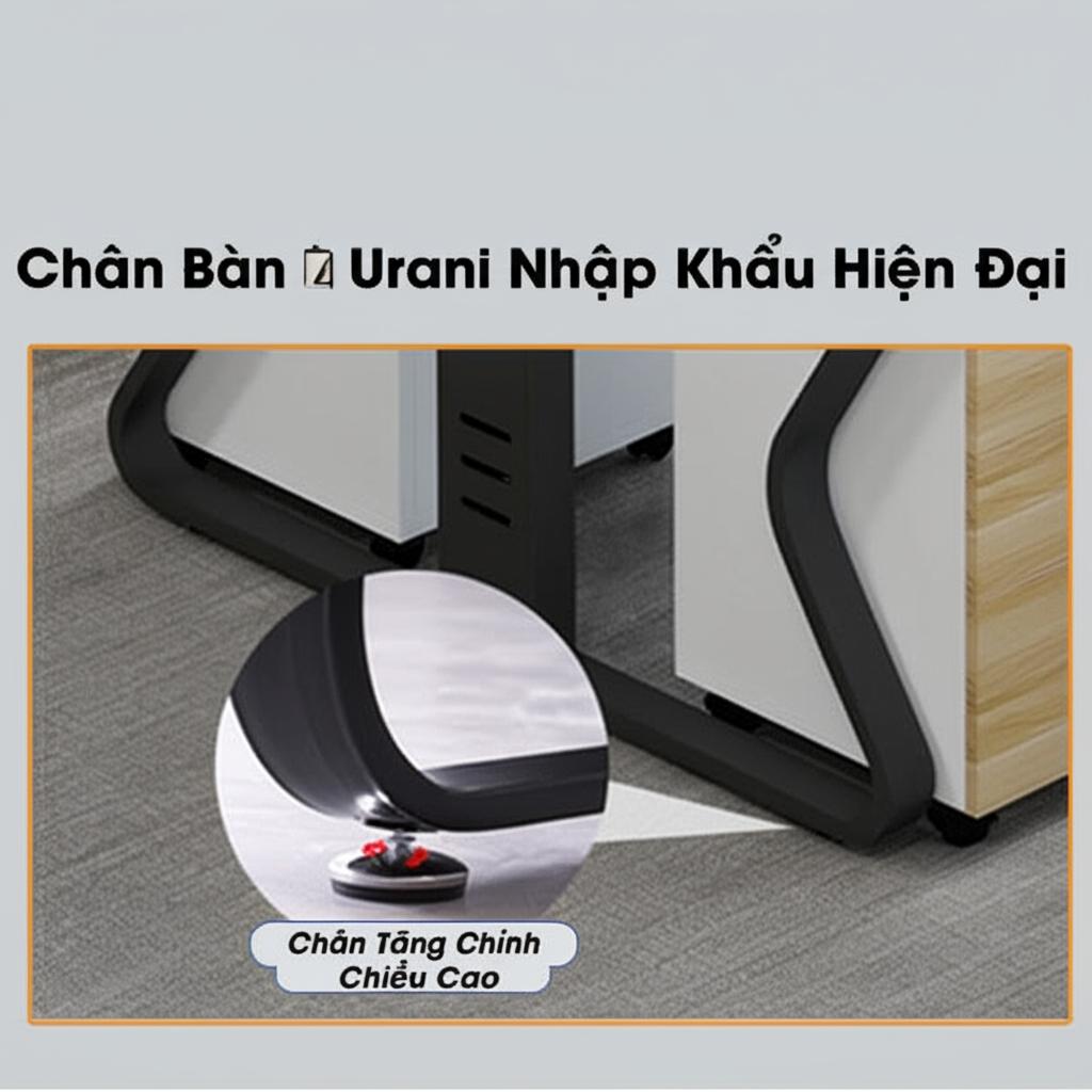 Cấu tạo chân bàn vững chãi