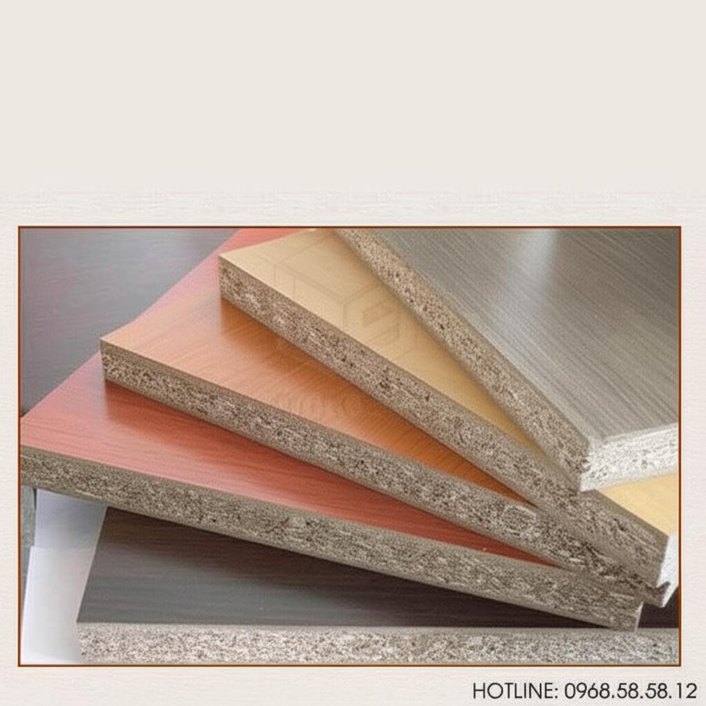 Chất liệu gỗ MDF cao cấp, chống ẩm, chống trầy
