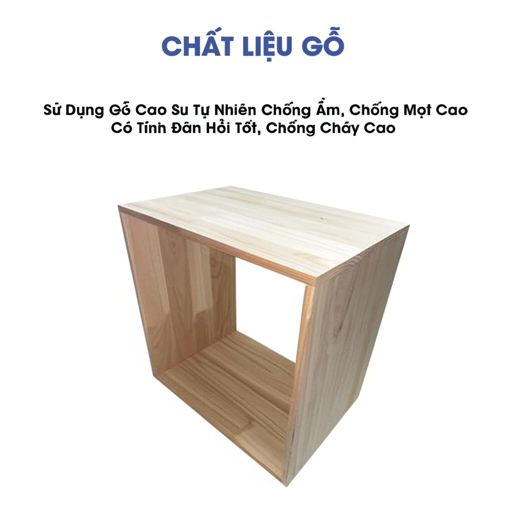 Kệ gỗ góc cao su – KG04