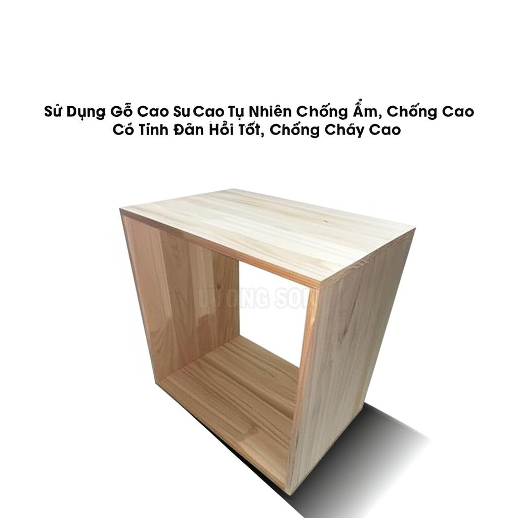 Kệ gỗ cao su 4 tầng – KG02