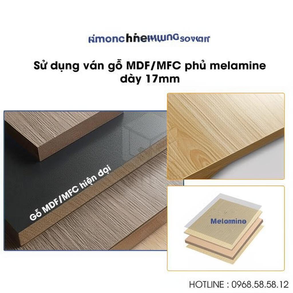 Chất liệu gỗ cao cấp Tủ Giám Đốc 2m1 TGD2921-V
