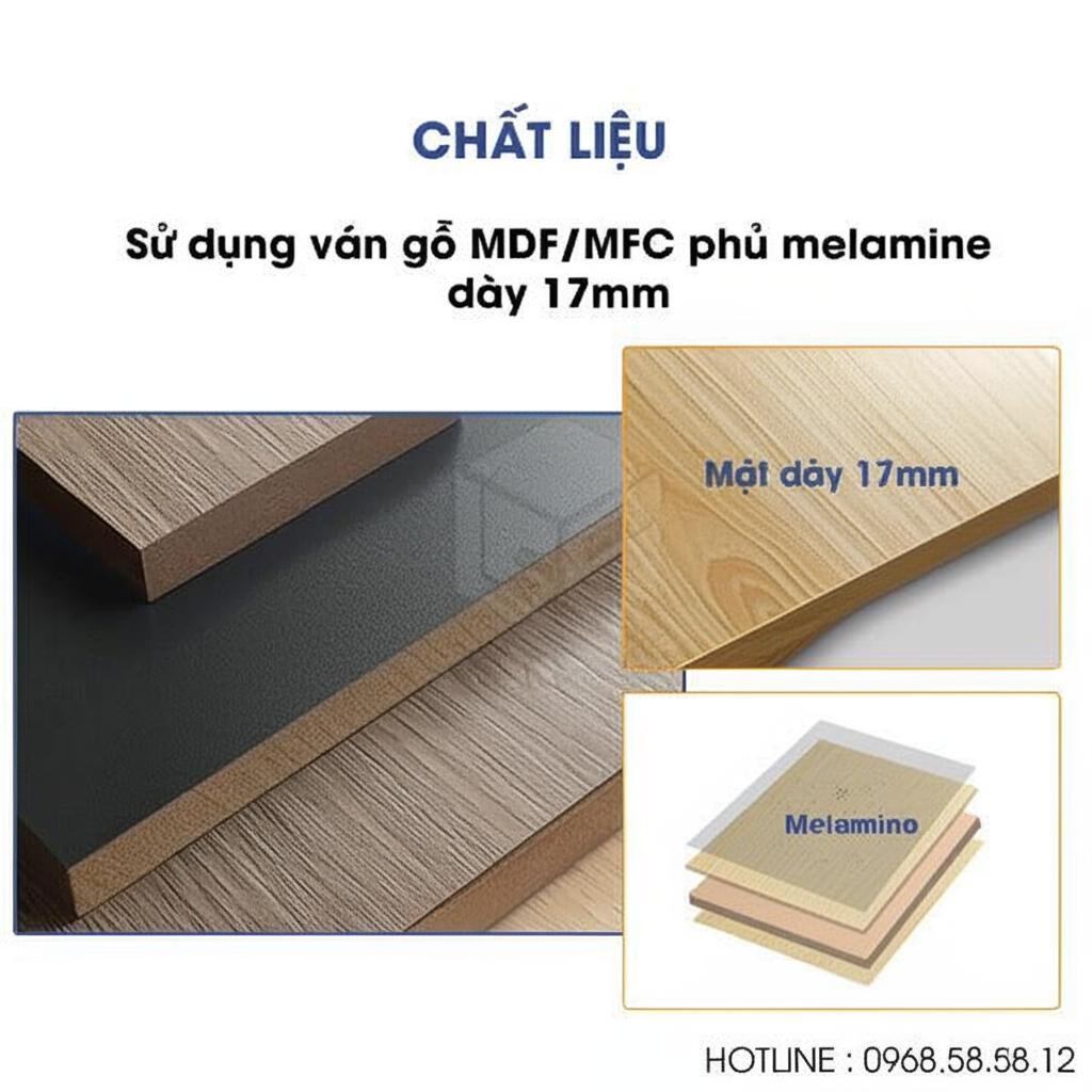 Chất liệu gỗ cao cấp
