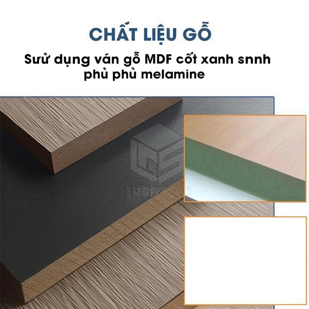 Chi tiết chất liệu gỗ MDF bền đẹp