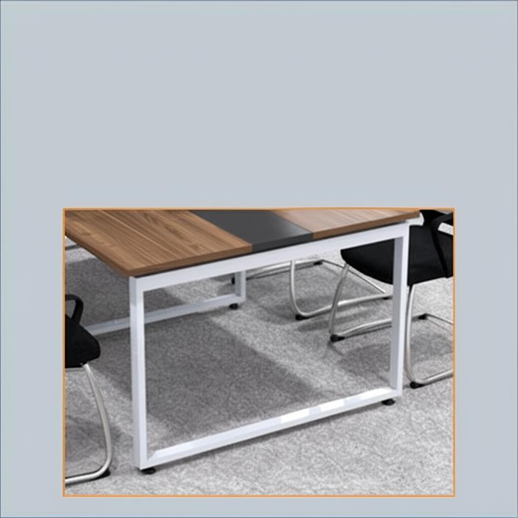 Module Bàn 4 người với chi tiết chân bàn