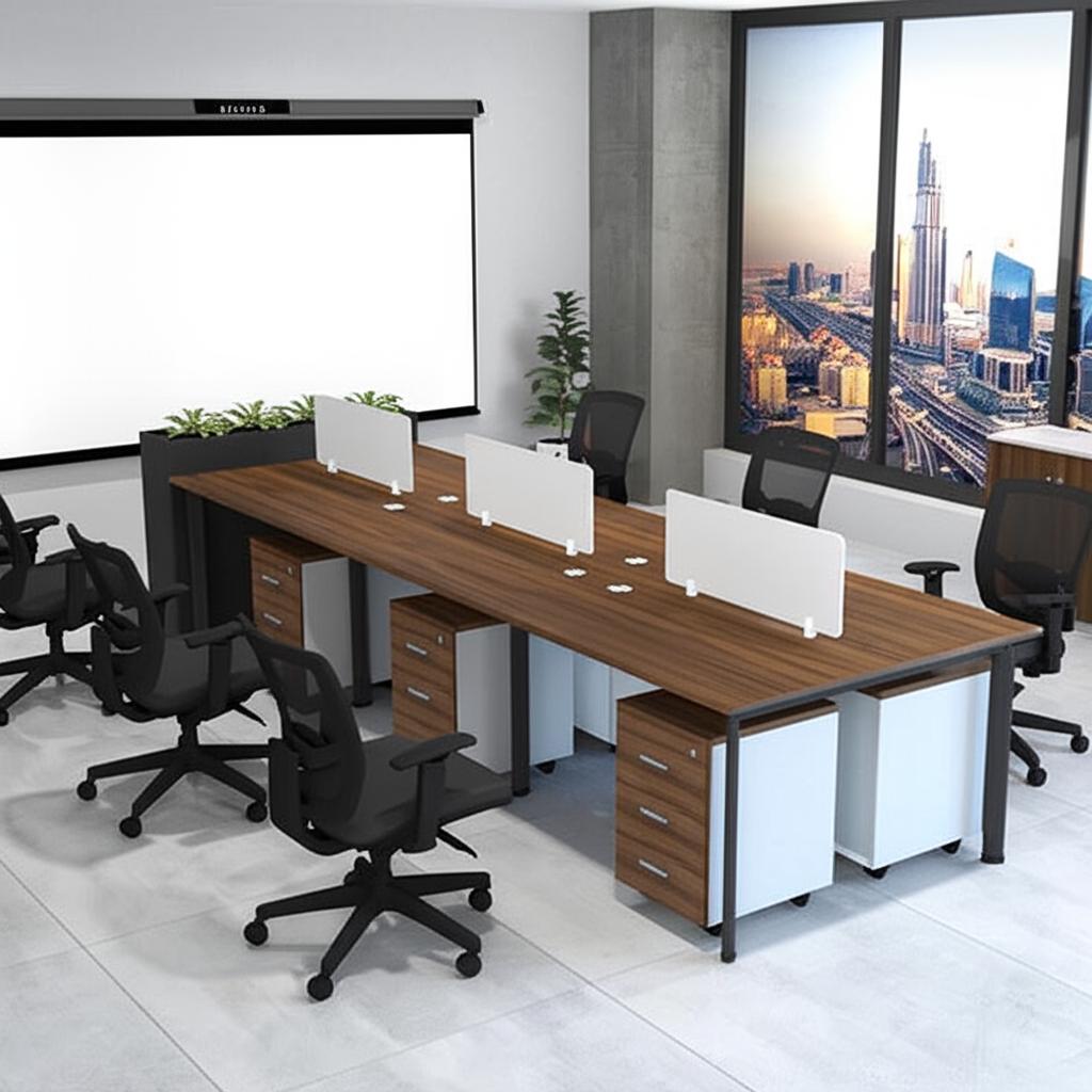 Cụm bàn 6 người chân Oval CB2336-D