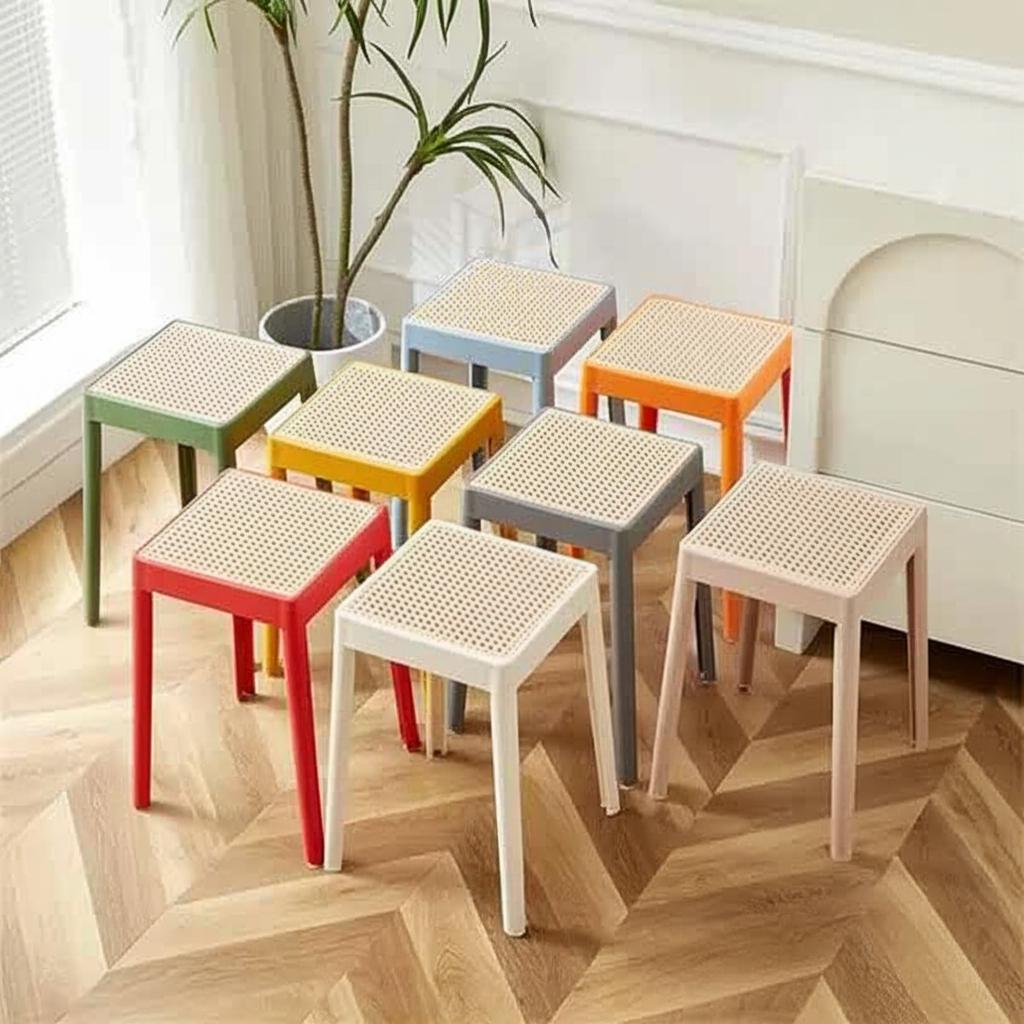 Ghế đôn mây GND08 Etovi - Màu nâu cánh gián sang trọng