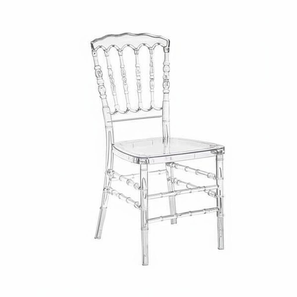 Ghế nhựa trong suốt NAPOLEON GND11