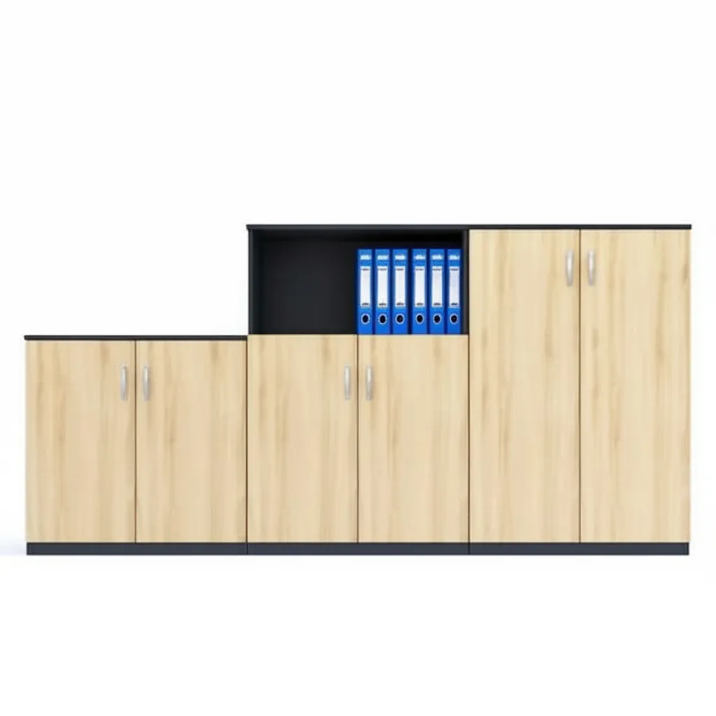 Góc nghiêng sang trọng của Hệ tủ hồ sơ 2m4 TL26